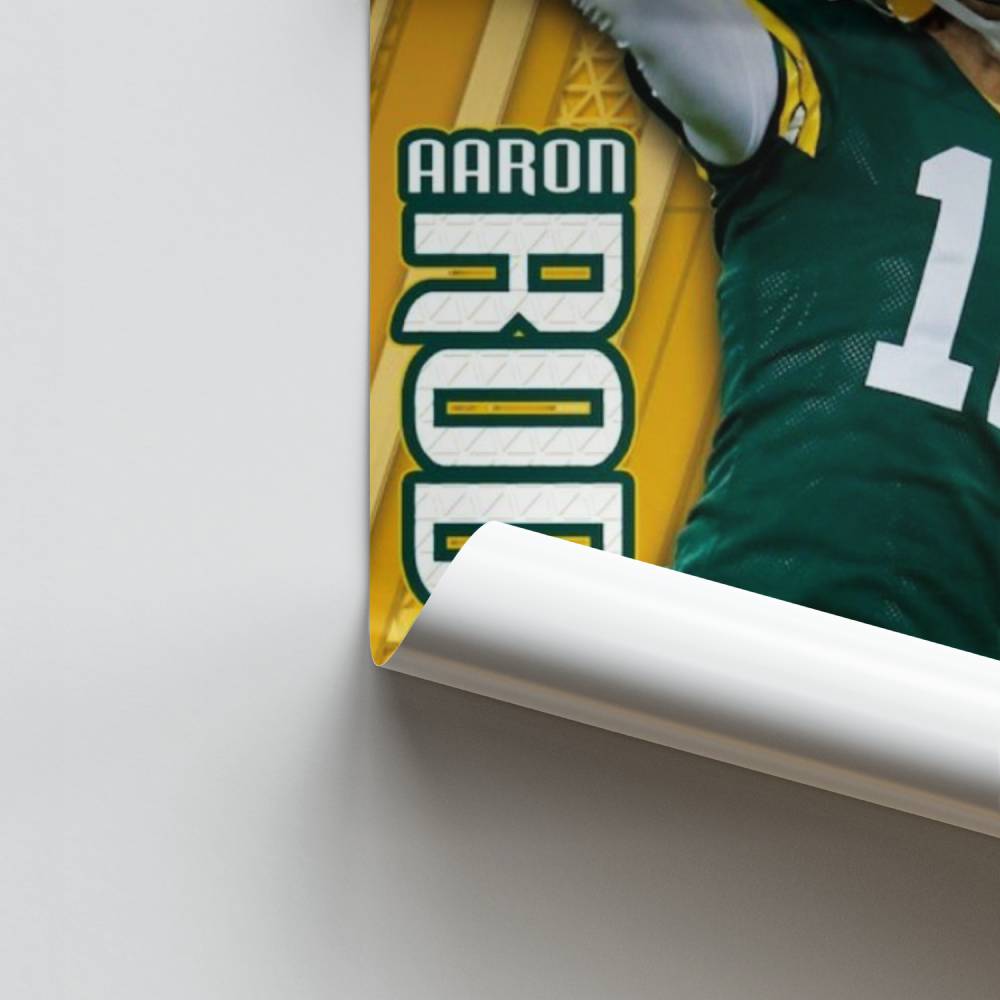 Pôster do balão de Aaron Rodgers