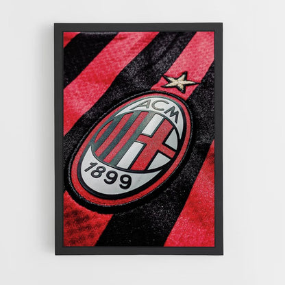 Pôster Camisa Milan AC