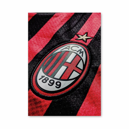 Pôster Camisa Milan AC