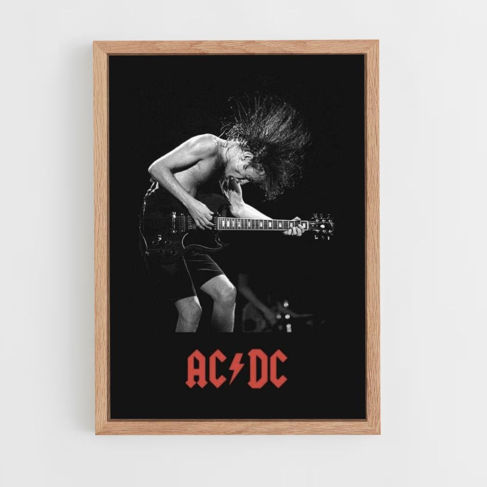 Pôster Guitarra ACDC