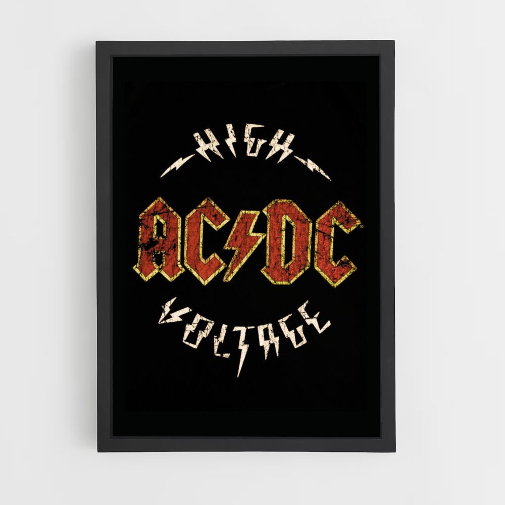 Pôster ACDC Alta Tensão