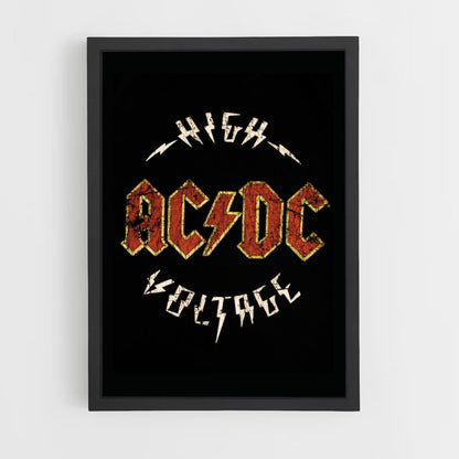 Pôster ACDC Alta Tensão