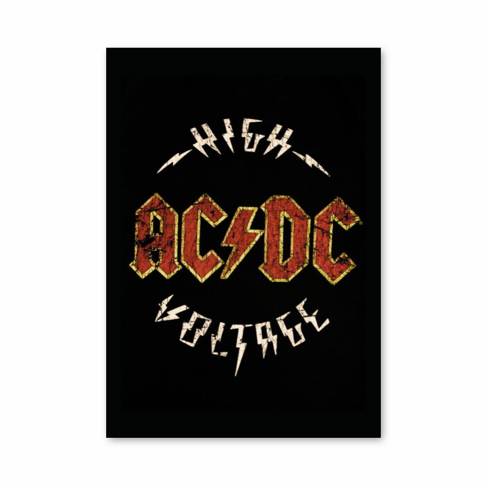 Pôster ACDC Alta Tensão