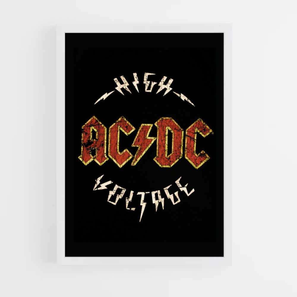 Pôster ACDC Alta Tensão