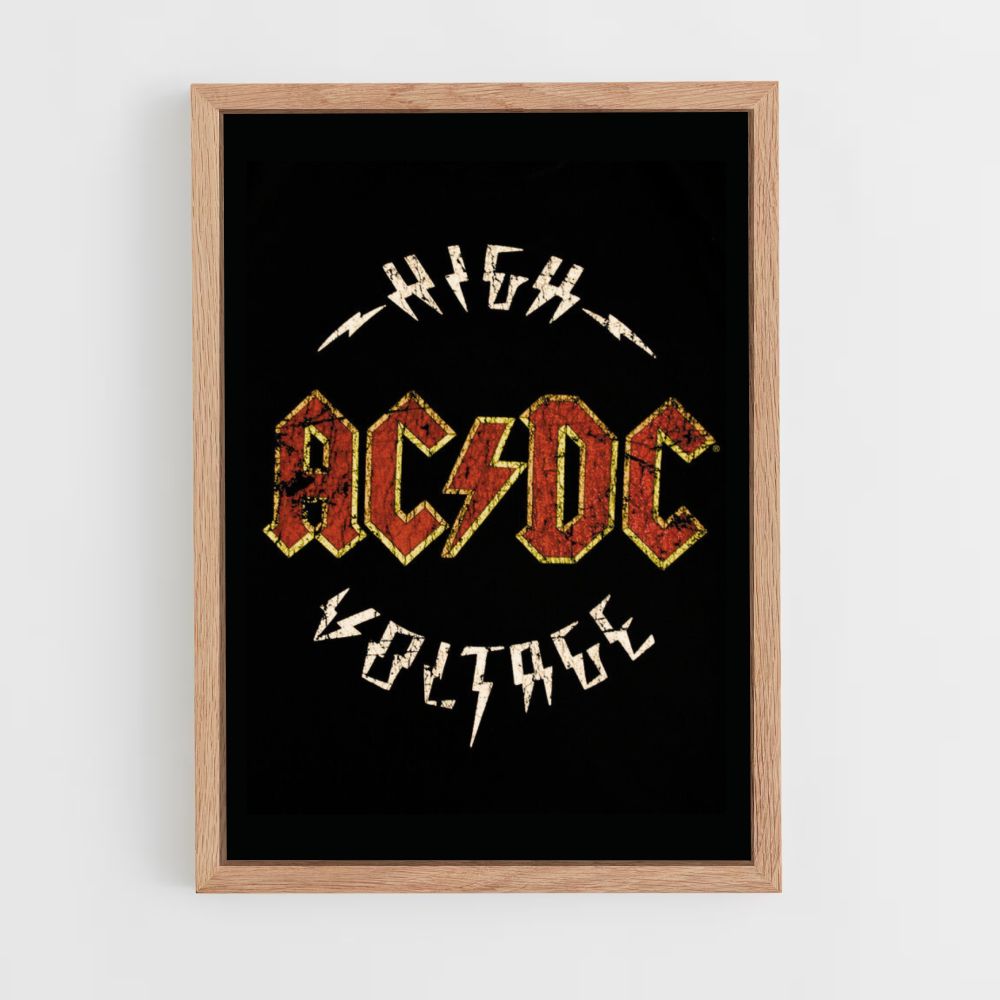 Pôster ACDC Alta Tensão