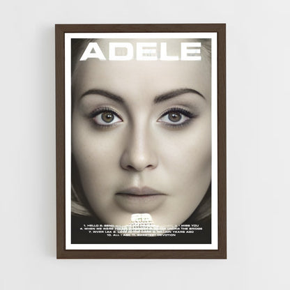 adele-12 cadre Bois foncé