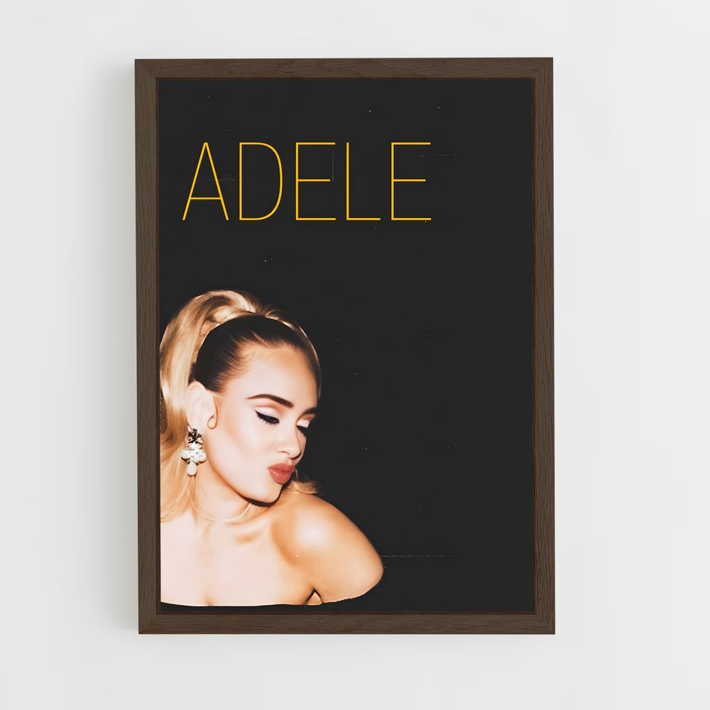 adele-4 cadre Bois foncé