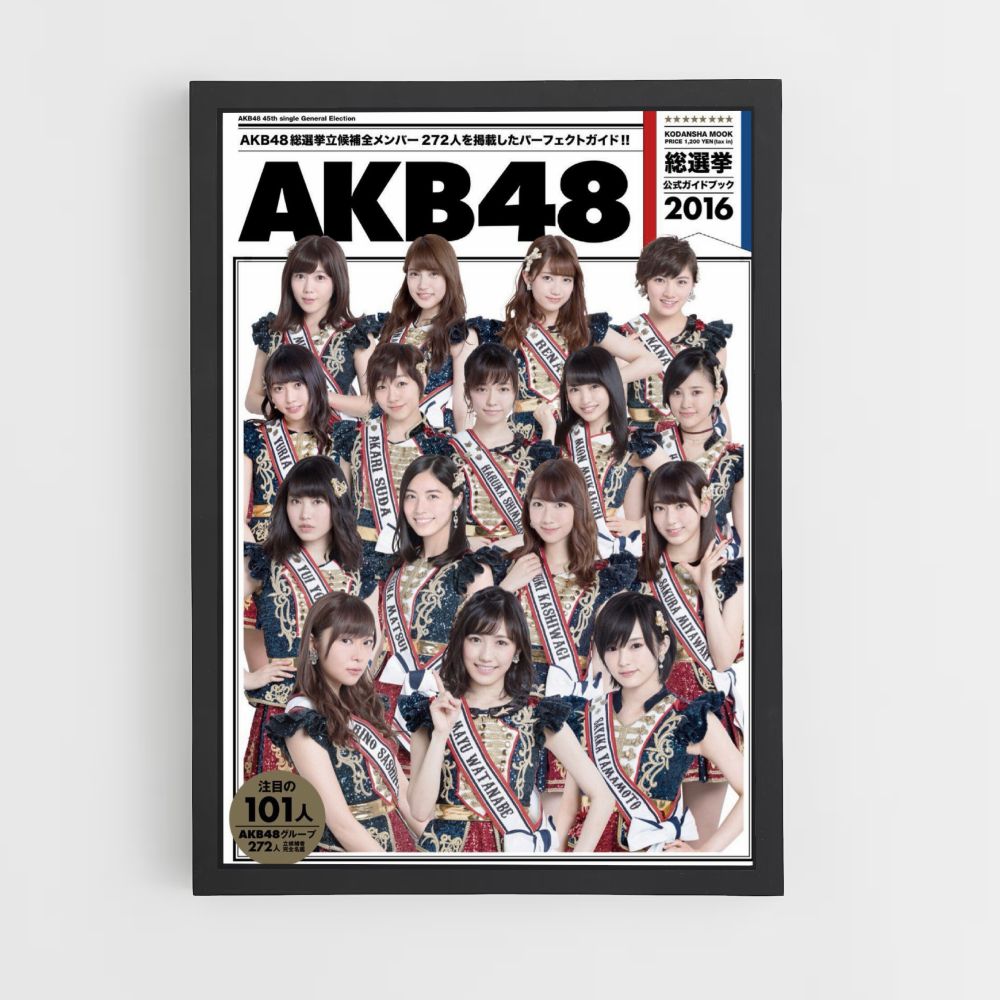 Pôster AKB48 2016