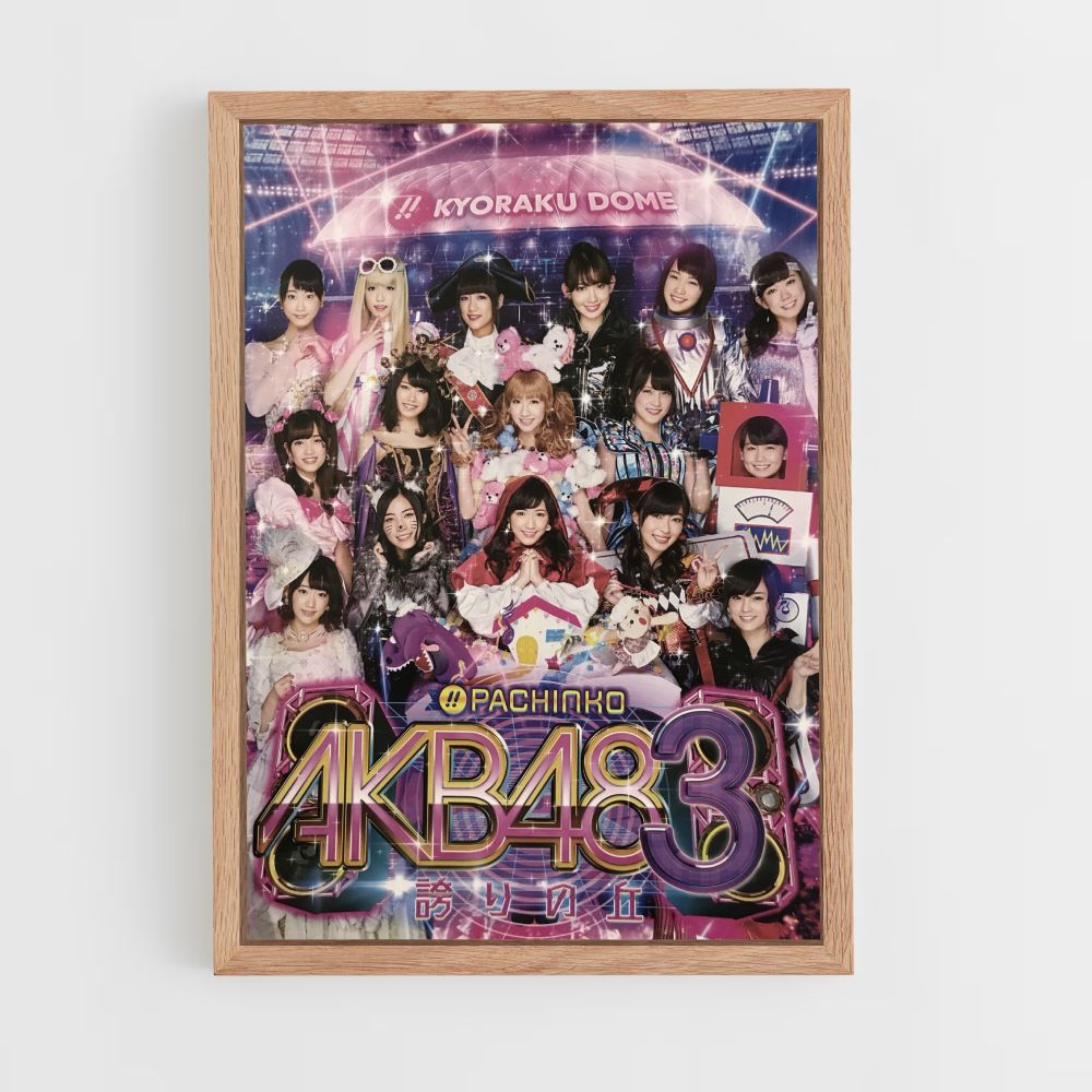 Pôster AKB48 Pachinko