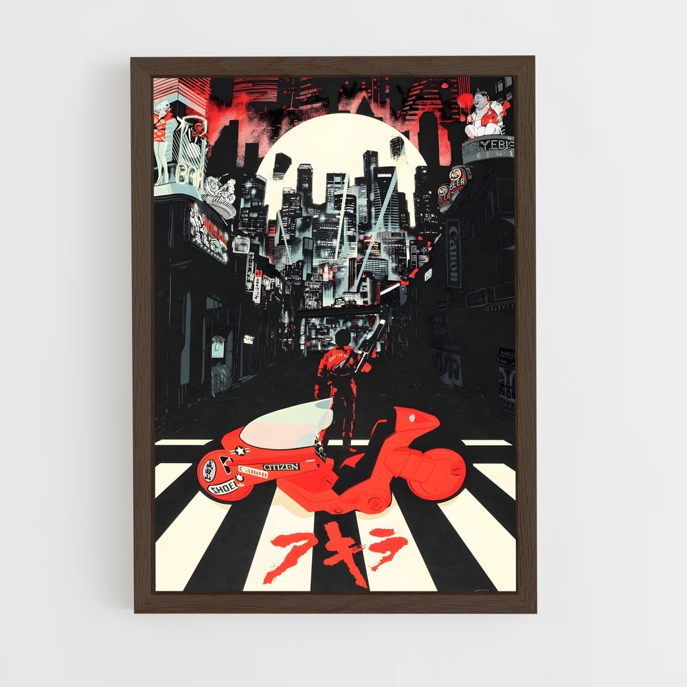 akira-5 cadre Bois foncé