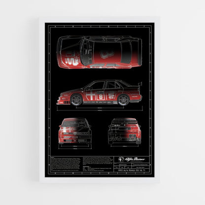 alfa-romeo-5 cadre Blanc