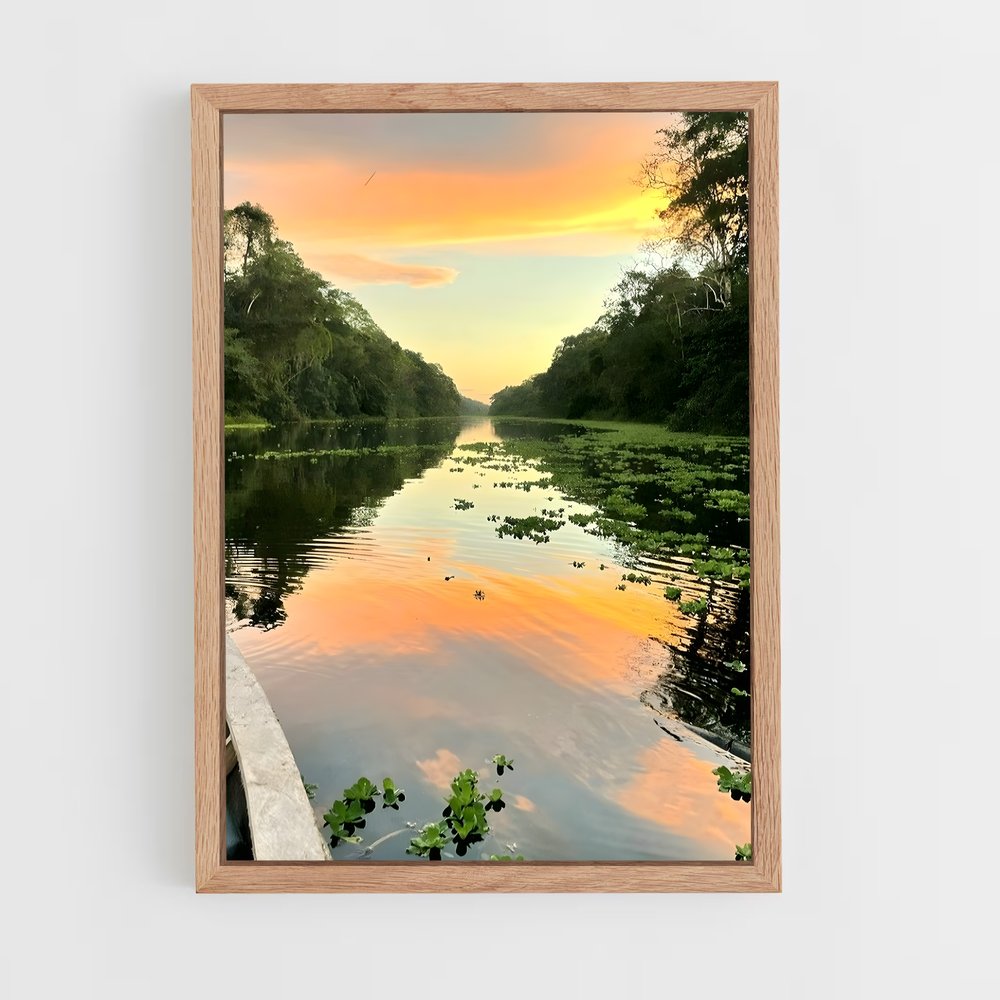 amazonia-12 cadre Bois clair