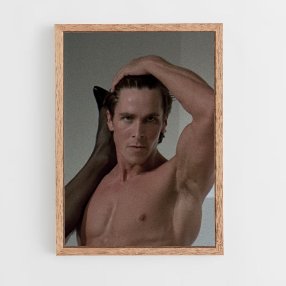 Pôster Patrick Bateman Bíceps