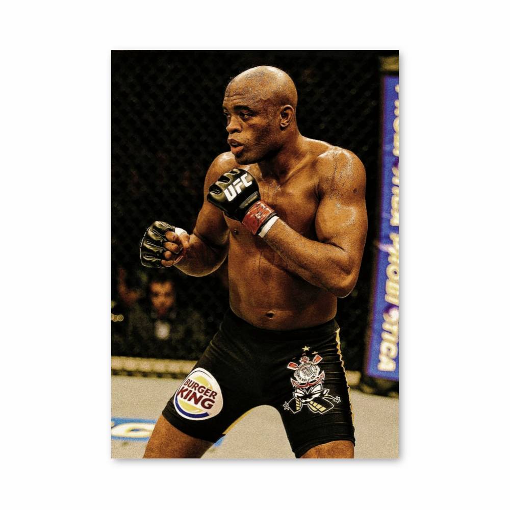 Poster Anderson Silva Combat