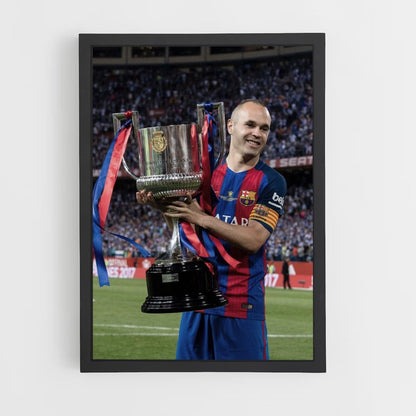 Pôster Copa Andrés Iniesta