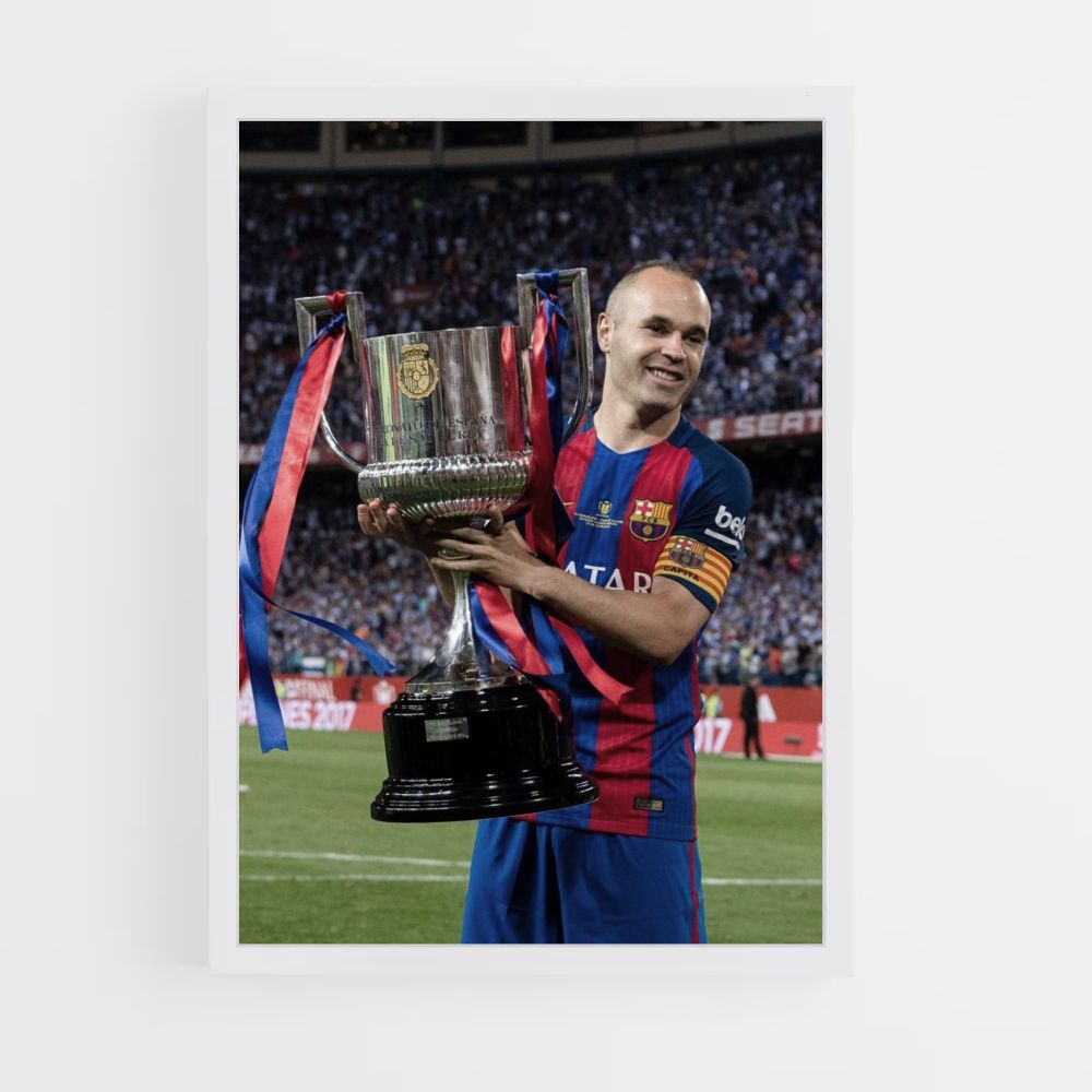 Pôster Copa Andrés Iniesta