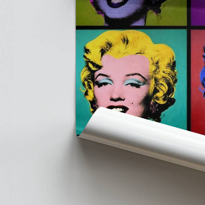 Pôster Marylin Andy Warhol