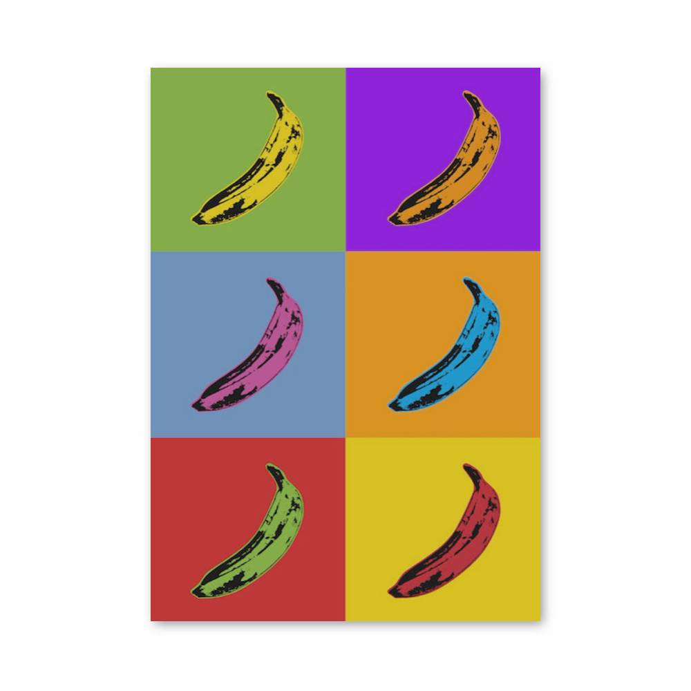 Poster Banane Andy Warhol