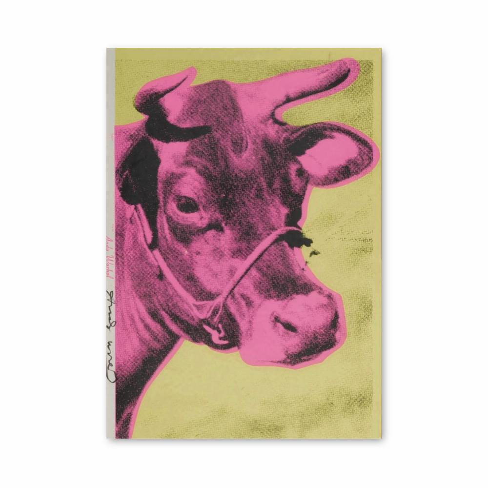ANDY WARHOL - Vache - édition numérotée 93/100, signée et 38 x ANDY WARHOL - Vache - édition numérotée 93/100, signée et 38 x