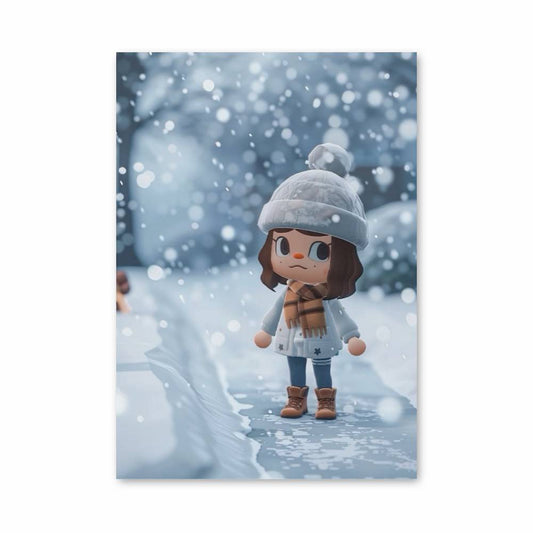 Poster Animal Crossing Neige