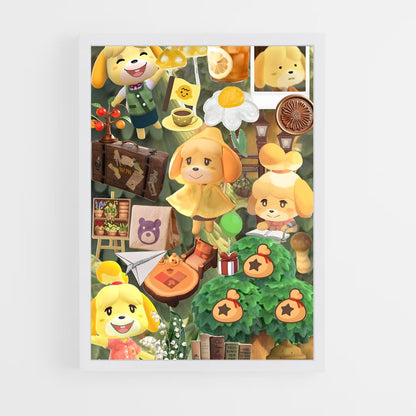 animal-crossing-8 cadre Blanc