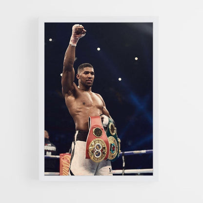 Pôster Anthony Joshua Vitória