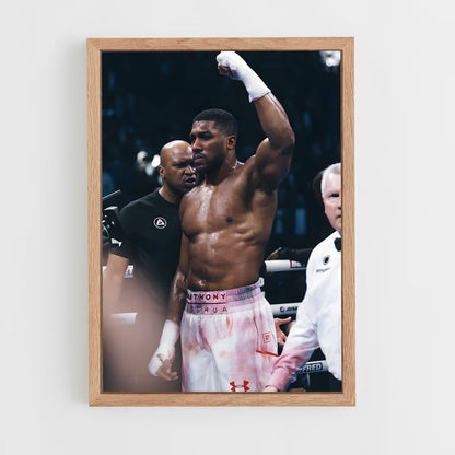 anthony-joshua-4 cadre Bois clair