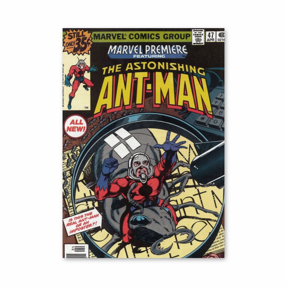 Pôster Antman Comics