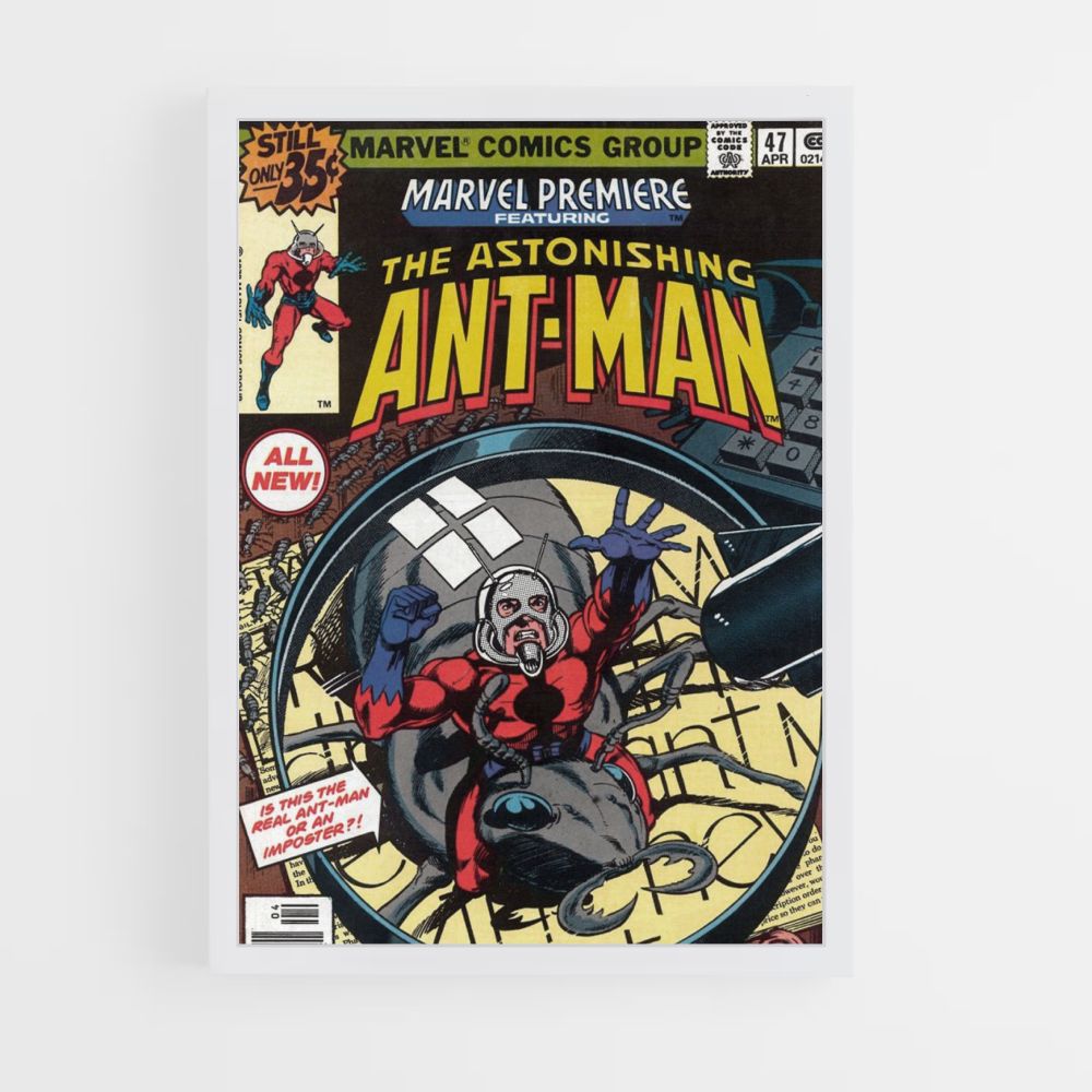 Pôster Antman Comics