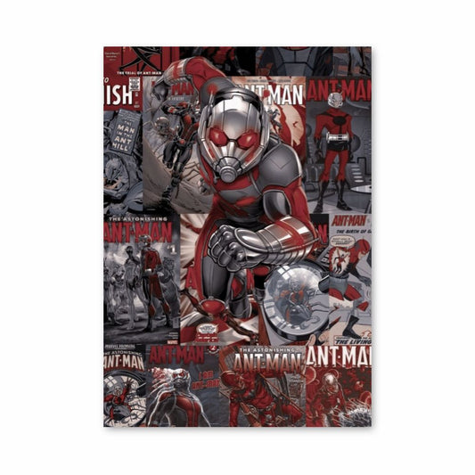 Póster Antman Vermelho