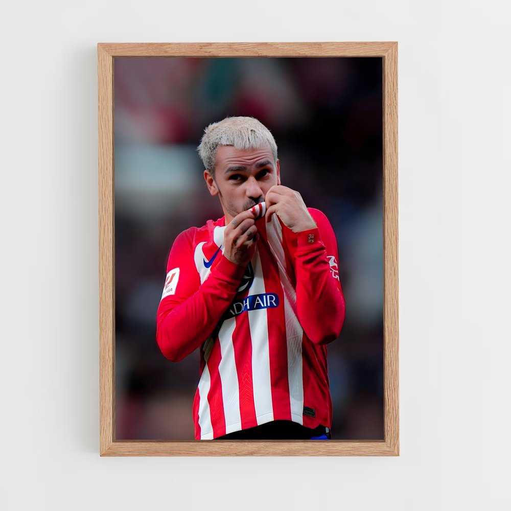 antoine-griezmann-5 cadre Bois clair