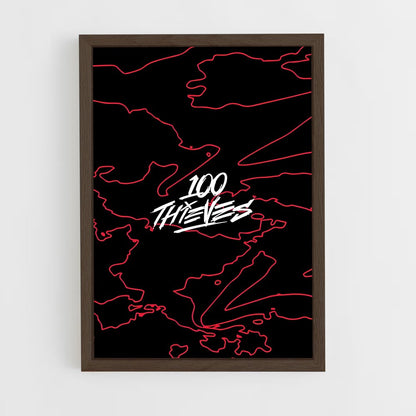 ap-100 thieves-1 cadre Bois foncé