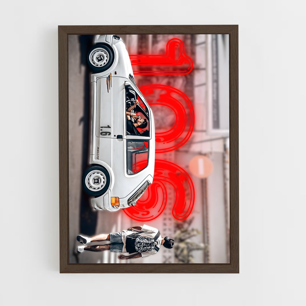ap-106 rallye-3 cadre Bois foncé