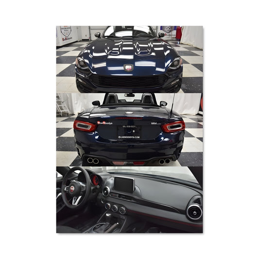 Poster 124 spider abarth 77292