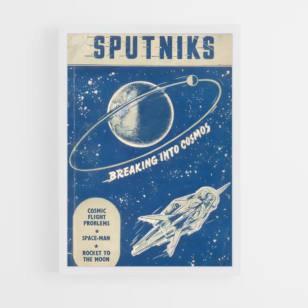 ap-1960s space-1 cadre Blanc