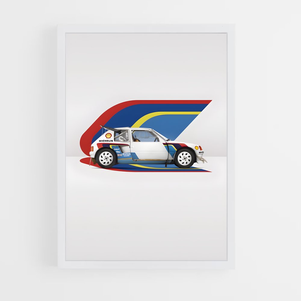 ap-205 rallye-3 cadre Blanc