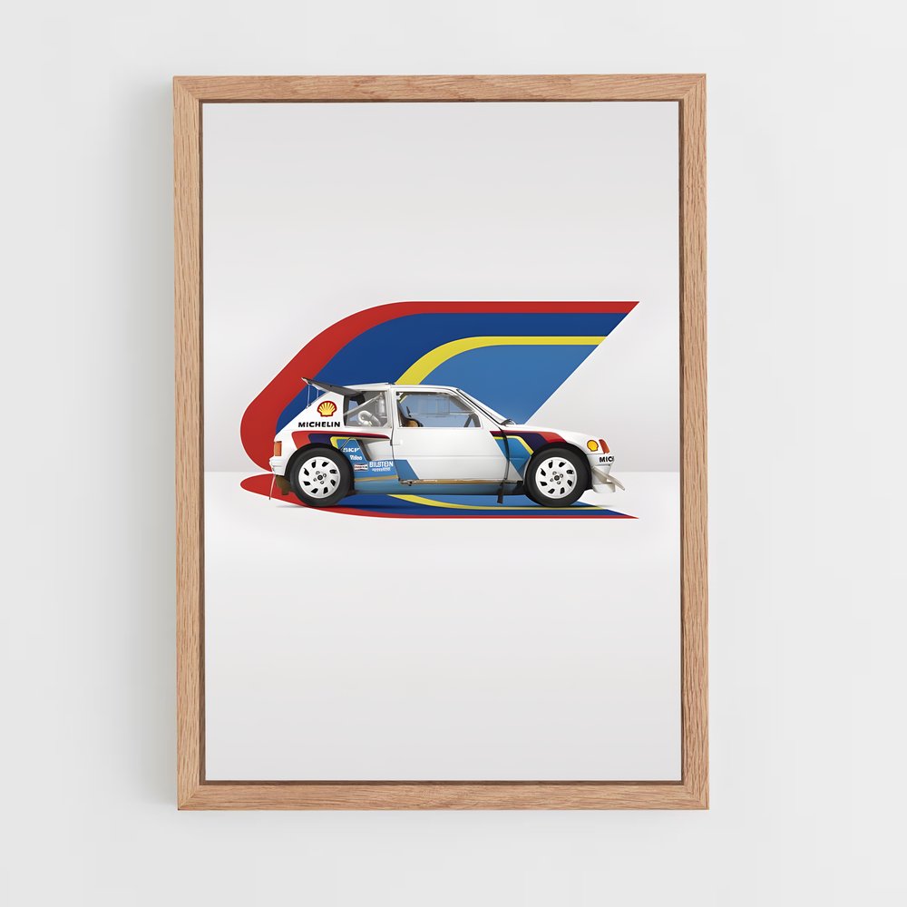 ap-205 rallye-3 cadre Bois clair