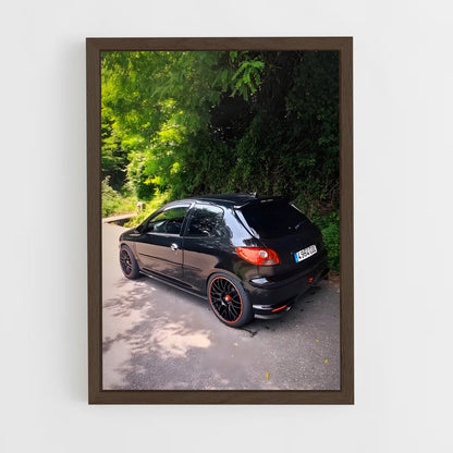 ap-206 gti-1 cadre Bois foncé
