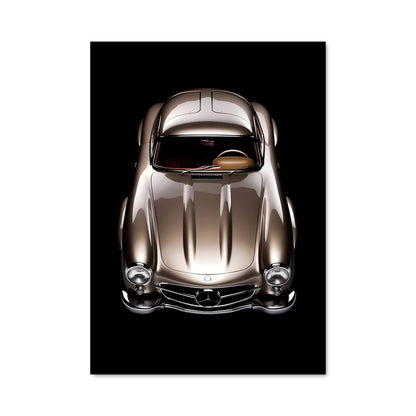Poster 300sl gullwing 78594