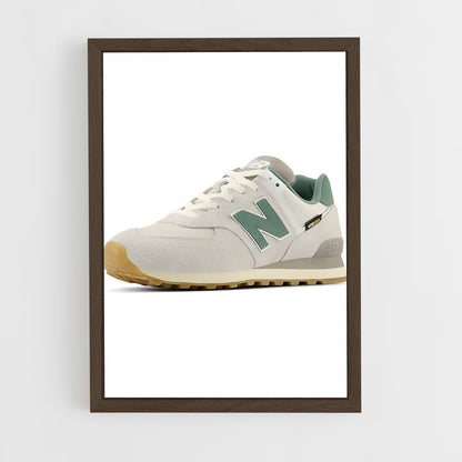 ap-574-3 cadre Bois foncé