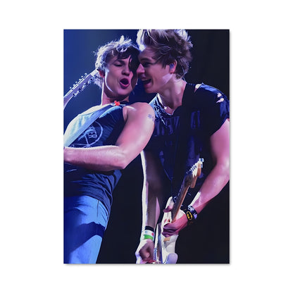 Poster On Stage With 5SOS
