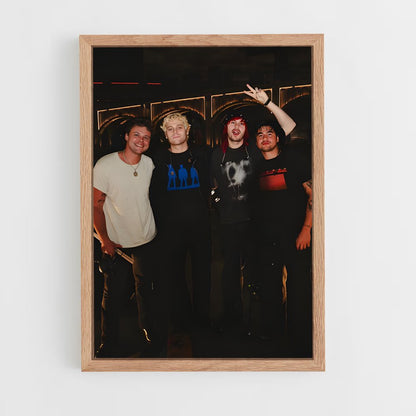 ap-5 seconds of summer-1 cadre Bois clair