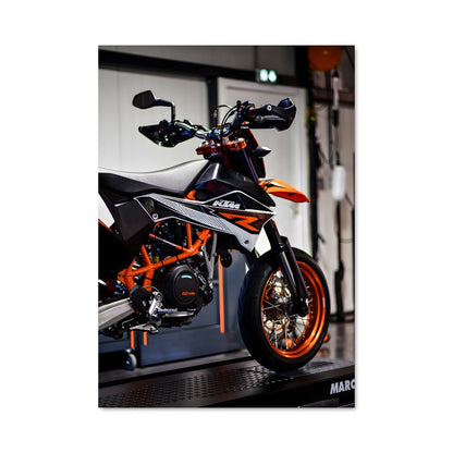 Poster Moto Garage