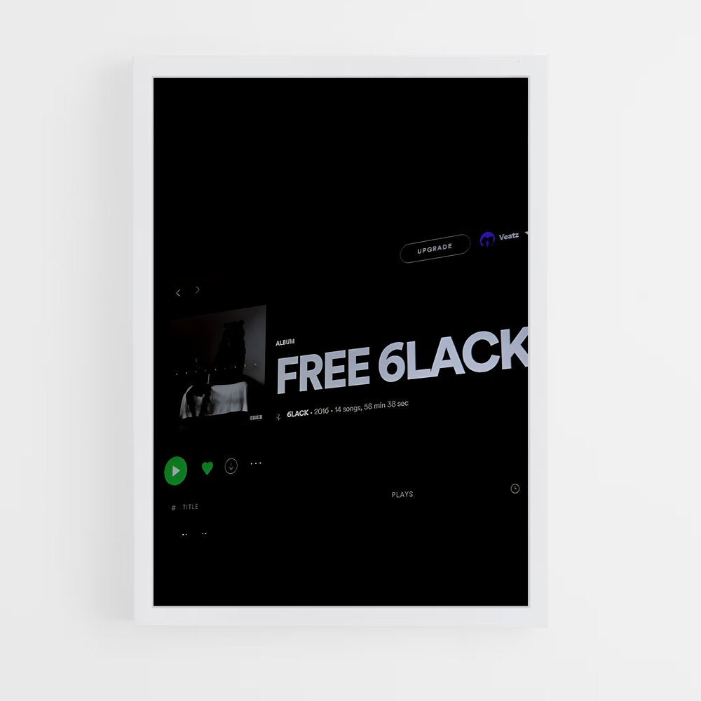 ap-6lack-3 cadre Blanc
