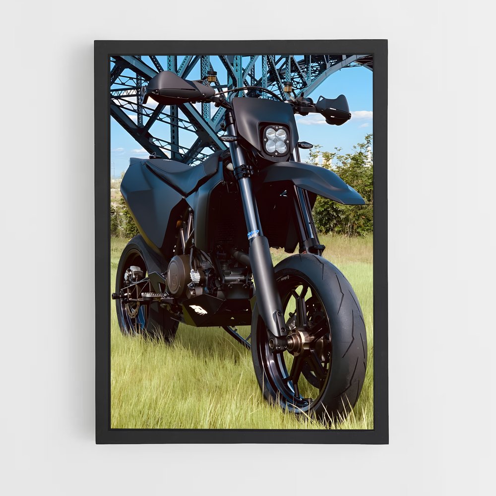 ap-701 supermoto-2 cadre Noir