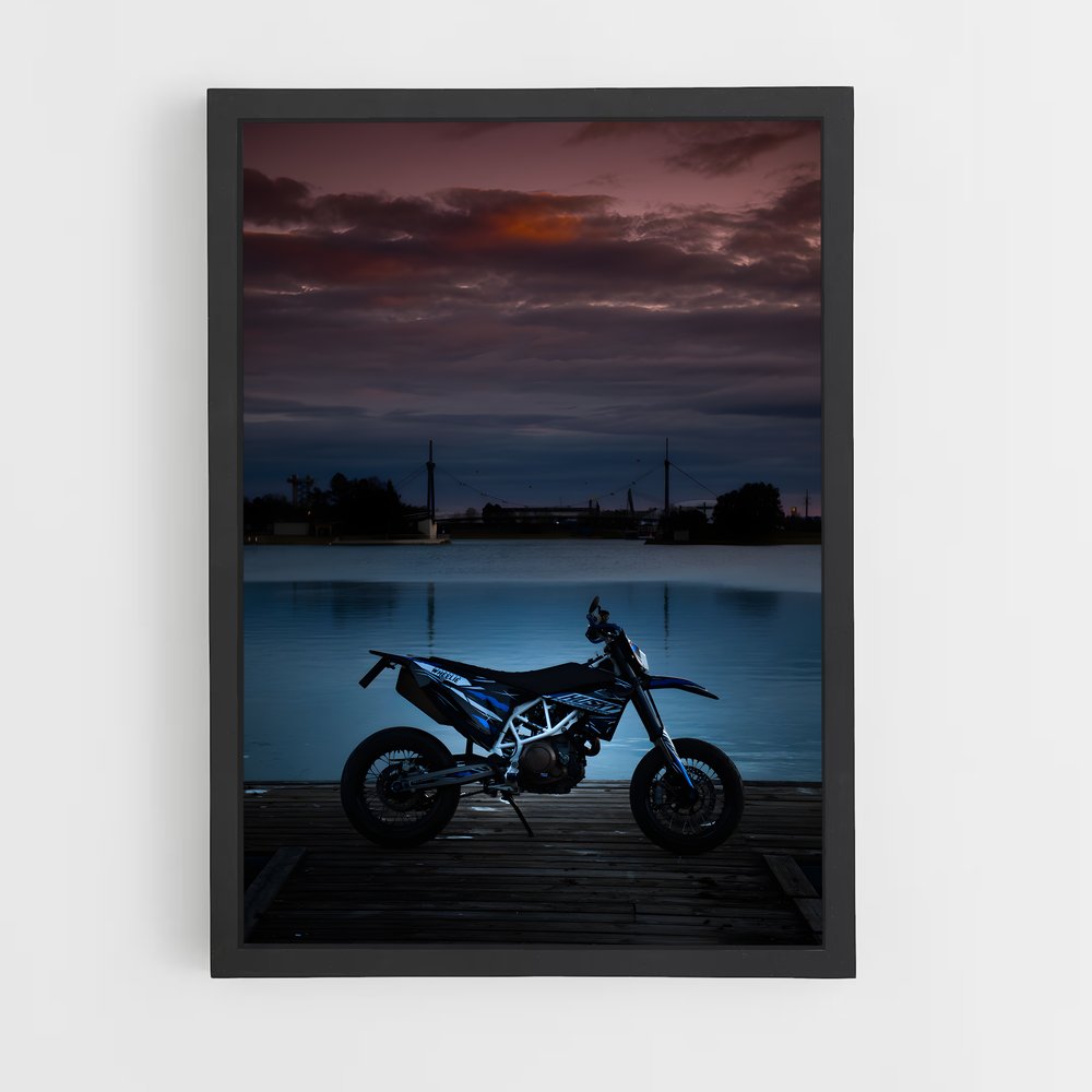 ap-701 supermoto-4 cadre Noir