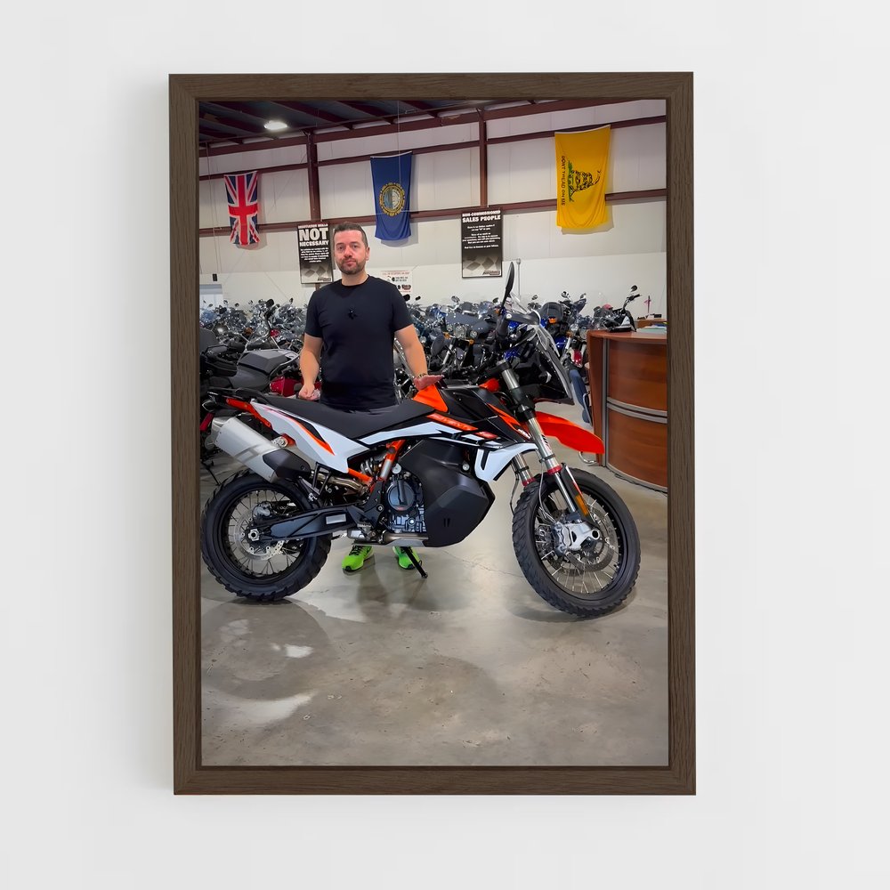 ap-890 adventure r-1 cadre Bois foncé