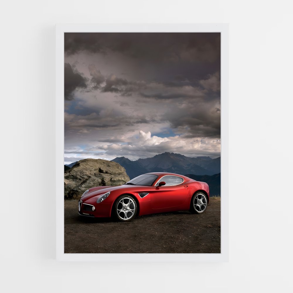 ap-8c competizione-2 cadre Blanc