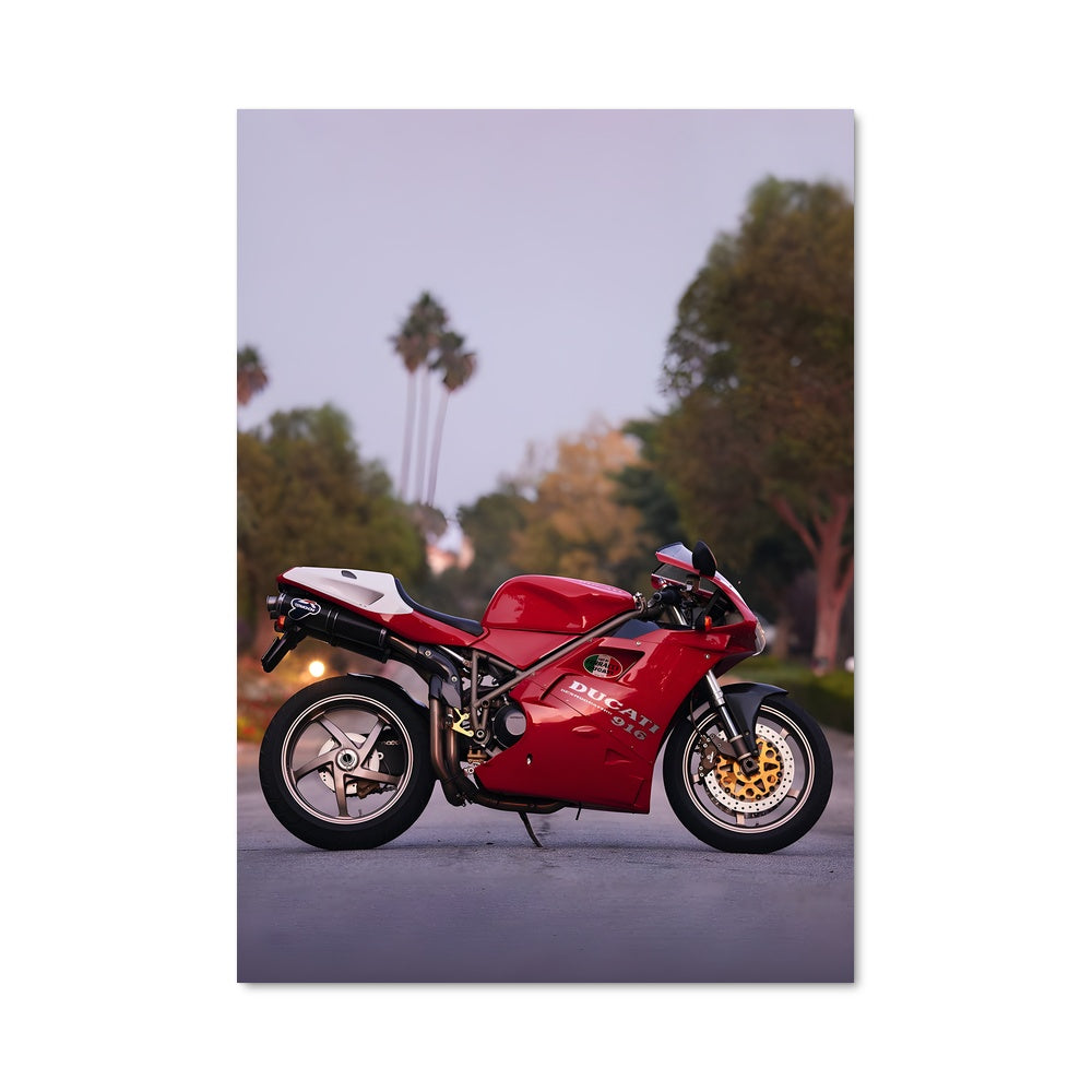 Poster Ride en Rouge