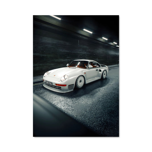 Poster Parking Épuré